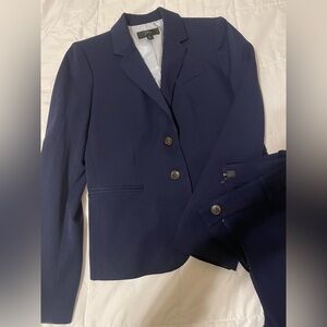 J. Crew Dark Blue Women’s Suit